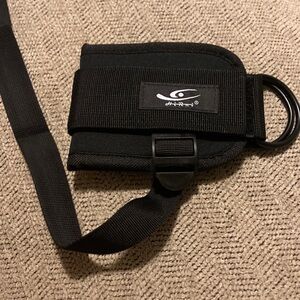 Black Neoprene Ankle Strap